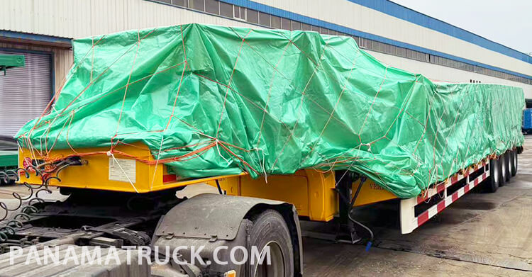 4 Axle 100 ton Lowbed Trailer for sale in Manzanillo Panama