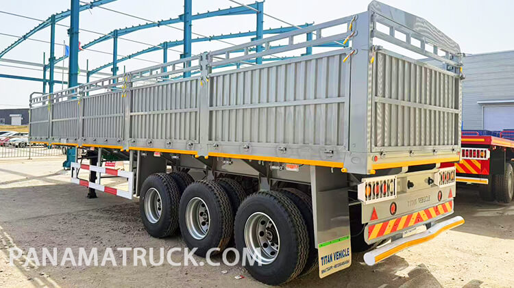 3 Axle Fence Semi Trailer for Sale in Panama