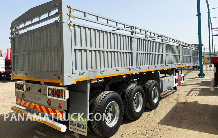 3 Axle Fence Semi Trailer for Sale in Panama