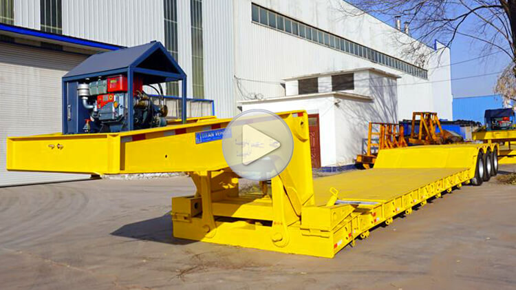 3 Axle Detachable Gooseneck Trailer for Sale in Panama