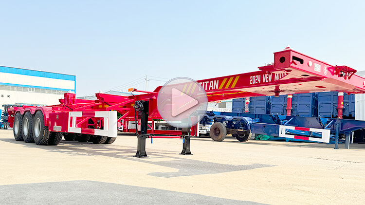 40 Ft Container Chassis for Sale in Panama