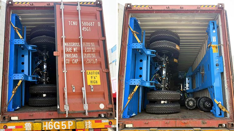 40 Foot Container Chassis Trailer for Sale in Panama