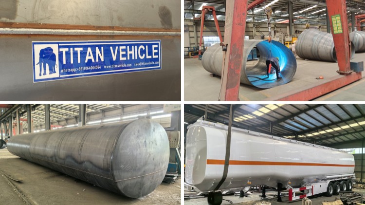 diesel fuel tanker trailer for sale in panama